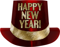 a happy new year hat